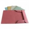 CARTELLINA MANILLA 3 LEMBI PZ.50 25X35 AZZURRO