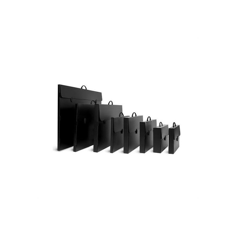 VALIGETTA POLIONDA 37X52X3 BLACK