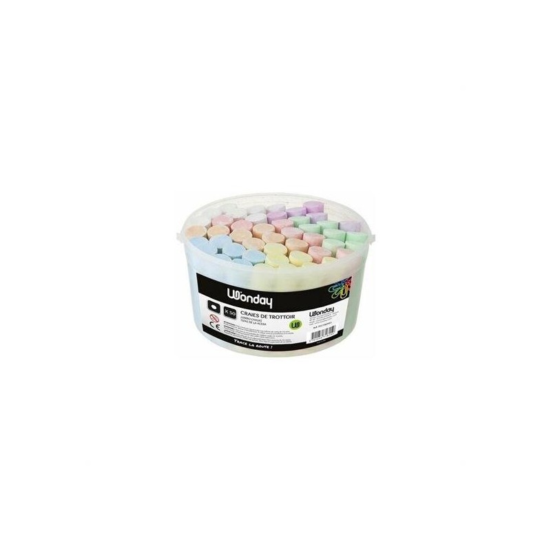 GESSI COLORATI JUMBO VALIGETTA PZ. 52(PZ.50)