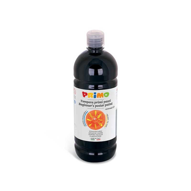 TEMPERA BRILLANTE PRIMO 1L - NERO