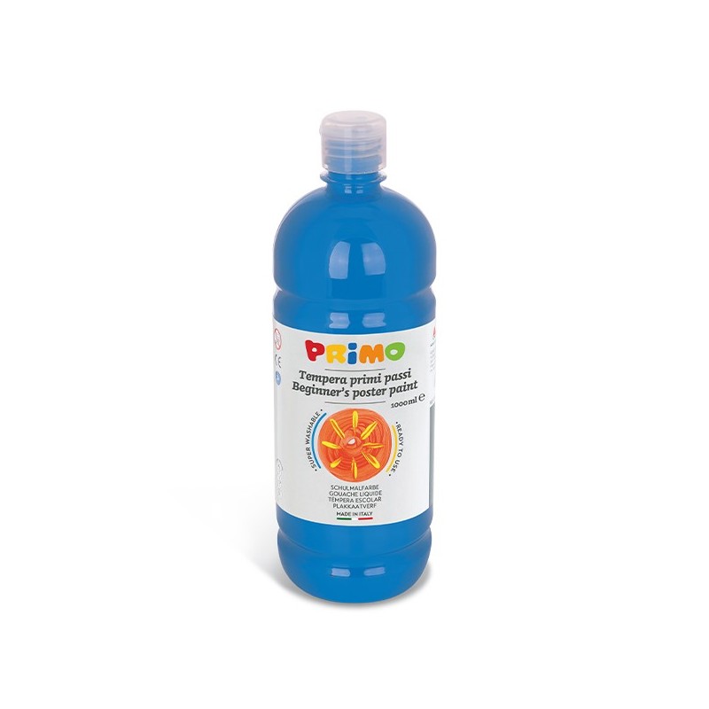 TEMPERA BRILLANTE PRIMO 1L - CYAN