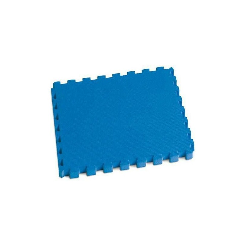 TAPPETO/INCASTRO EVA CM.100X100X1,5 BLU