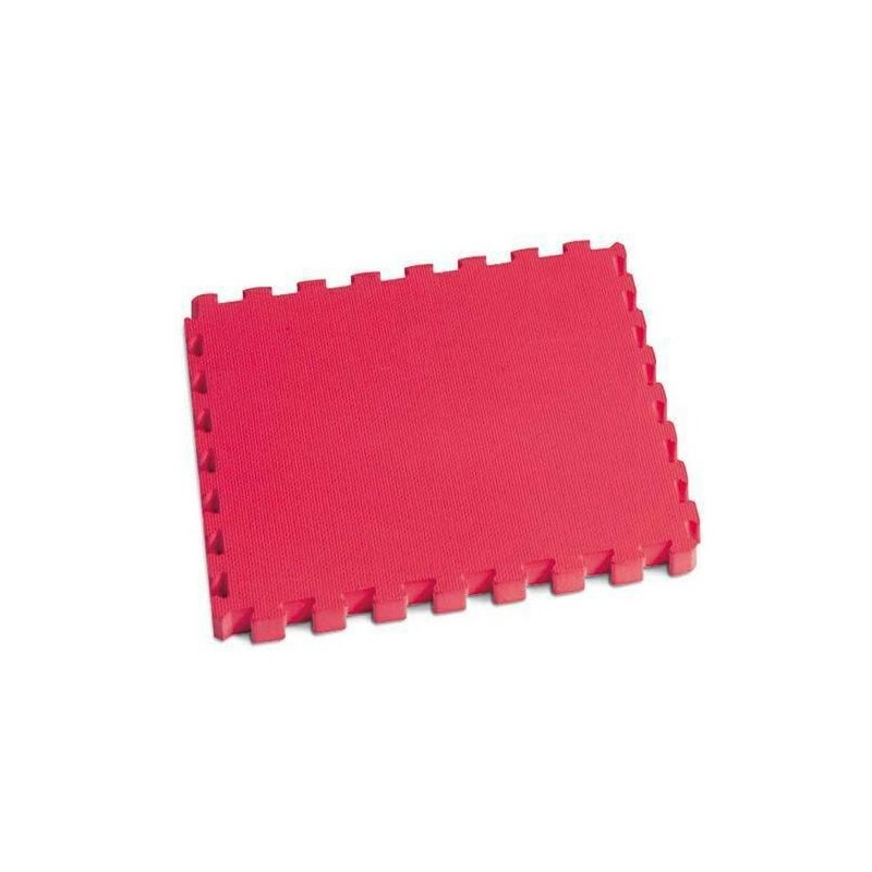 TAPPETO/INCASTRO EVA CM.100X100X1,5 ROSSO