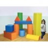 SOLIDI GEOMETRICI - SET 10 PZ. - SIMILPELLE