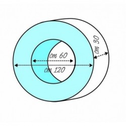 GRANDE RUOTA DIAM. CM.120X30H