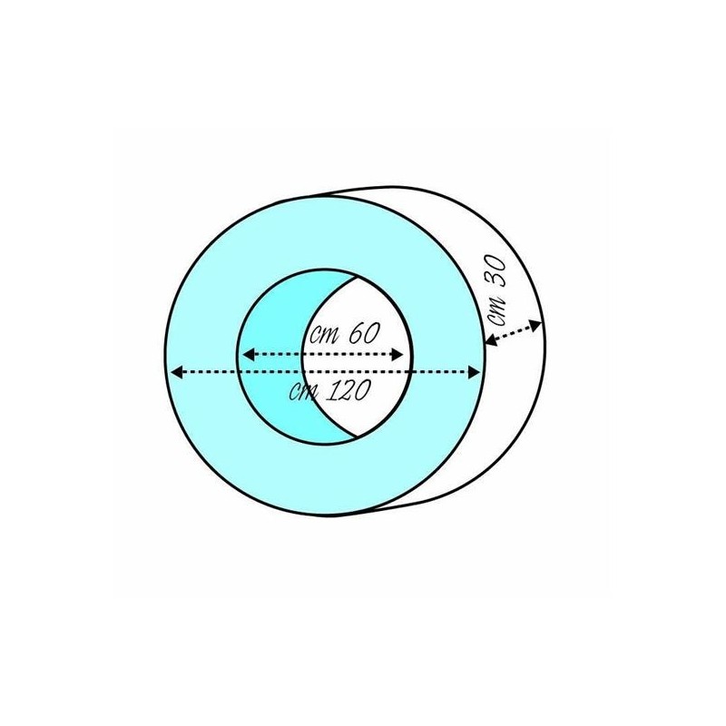 GRANDE RUOTA DIAM. CM.120X30H