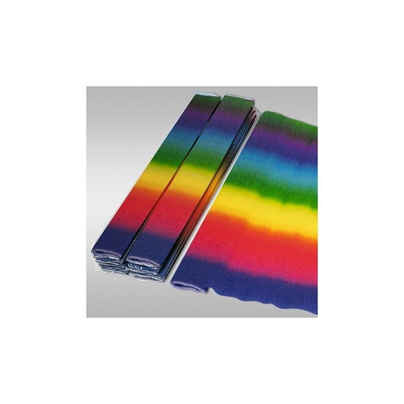C/CRESPA ARCOBALENO ROTOLO CM.50X250