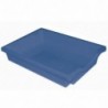 CONTENITORE BASSO CM.43X31,5X7,5H - BLU