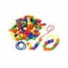 PERLE IN PLASTICA DA INFILARE CM. 2,5 PZ.100