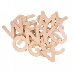 LETTERE MAIUSCOLE IN LEGNO...