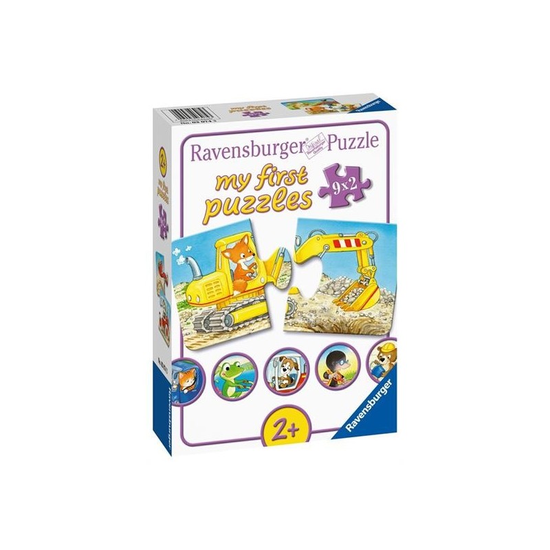PRIMI PUZZLE CANTIERE DEGLI ANIMALI