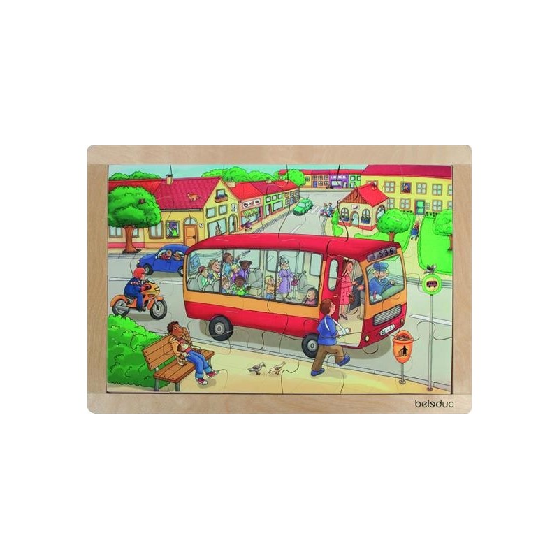 PUZZLE LEGNO CITTA'