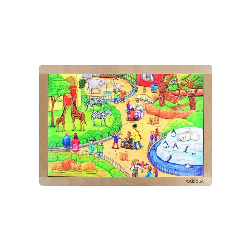 PUZZLE LEGNO ALLO ZOO