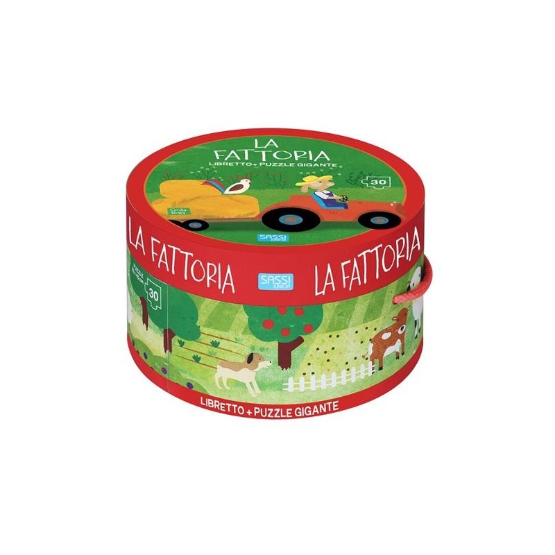 PUZZLE 62X45 - LA FATTORIA + LIBRO