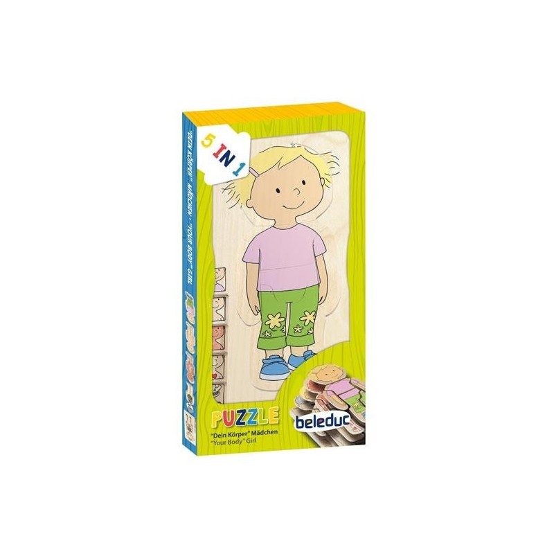 PUZZLE SCOPRI IL TUO CORPO BIMBA