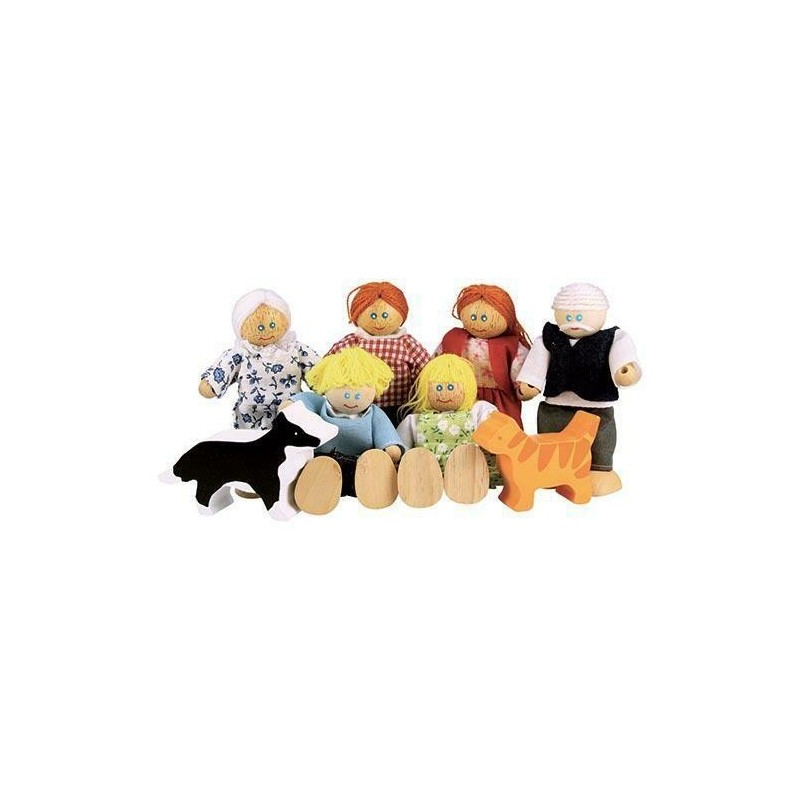 PERSONAGGI - 8 PZ. - FAMIGLIA