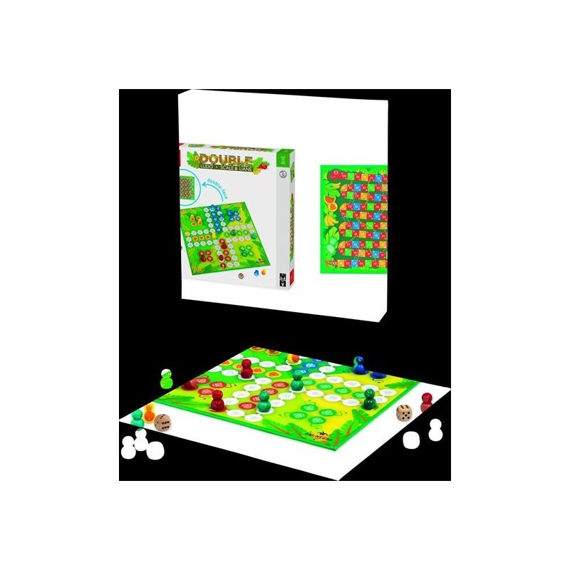 GIOCO DOUBLE (LUDO + SCALE E LIANE)
