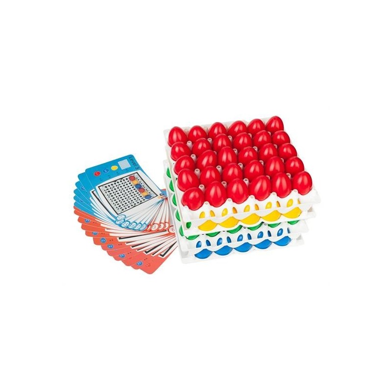 GIOCO LOGICO UOVA PZ.120 + 18 SCHEDE