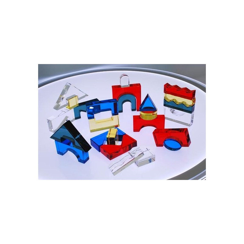 SET BLOCCHI ACRILICI PZ.25