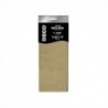 CARTA VELINA METALLIZZATA CM.50X76 FG.5 ORO