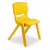 SEDIA PER SCUOLE MATERNE IN PPL SEDUTA CM.30 - GIALLO