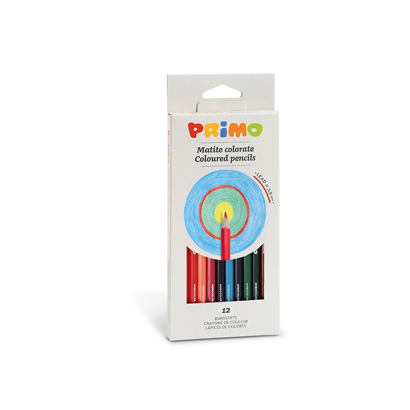 MATITE PRIMO COLORATE PZ. 12