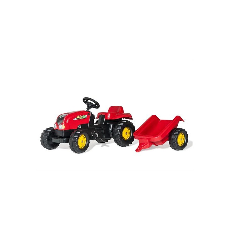TRATTORE CON RIMORCHIO ROLLY KID