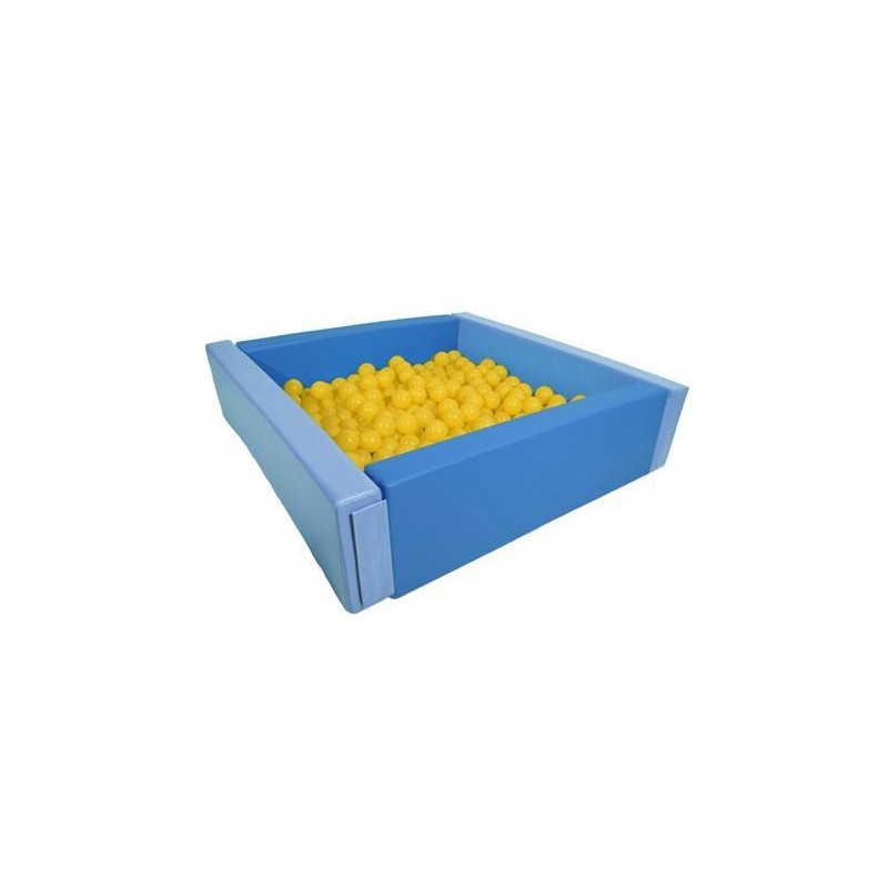 PISCINA PER PALLINE CM.200X200X30h SPESSORE CM.15 AZZURRO BLU
