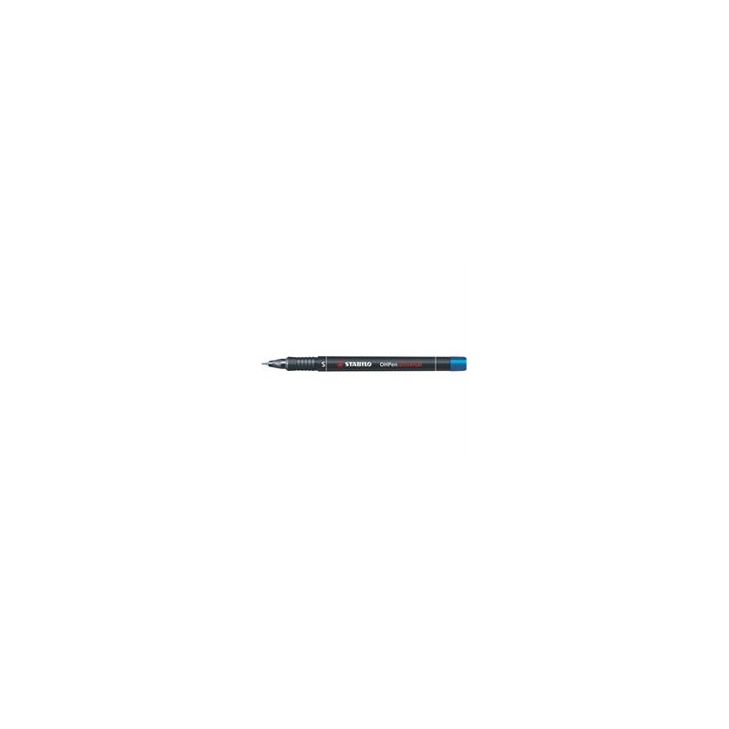 PENNARELLO INDELEBILE STABILO OHP SUPERFINE BLU