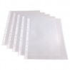 BUSTE PVC TRASP. CON FORI LUCIDA A4 PZ. 100 LIGHT