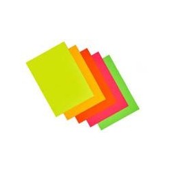 CARTONCINO FLUORESCENTE...