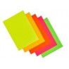 CARTONCINO FLUORESCENTE GR.250 CM.50X65 ROSSO