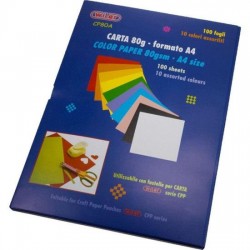 CARTA COLORATA A4 GR.80...