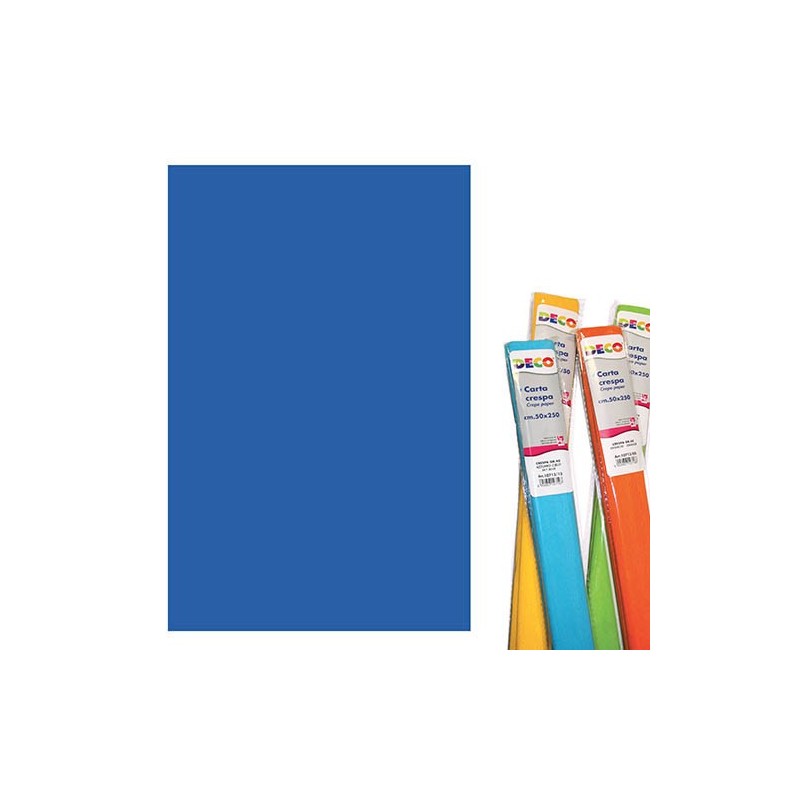 CARTA CRESPA GR. 40 BLU