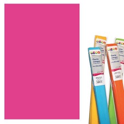 CARTA CRESPA GR. 40 FUCSIA