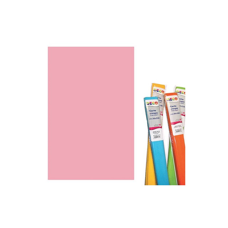 CARTA CRESPA GR. 60 ROSA BABY