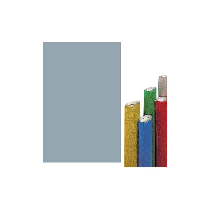 CARTA CRESPA METALLIZZATA 50X150 ARGENTO