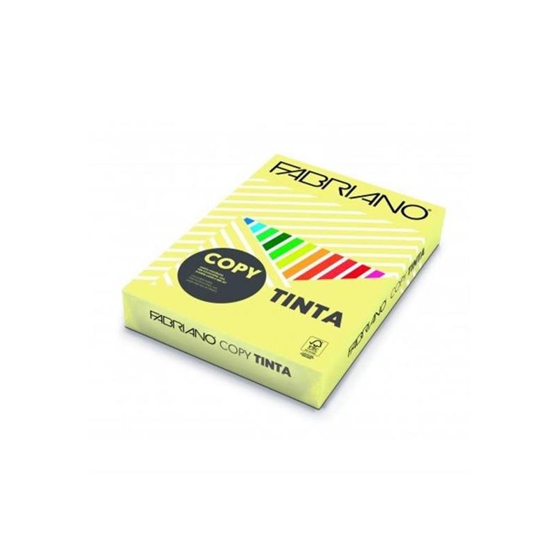 CARTONC.COLORATO A4 GR.200 FG.100 BANANA