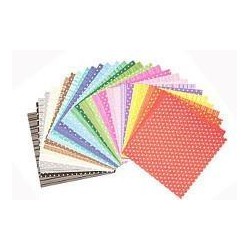 CARTA ORIGAMI RIGHE E POIS...