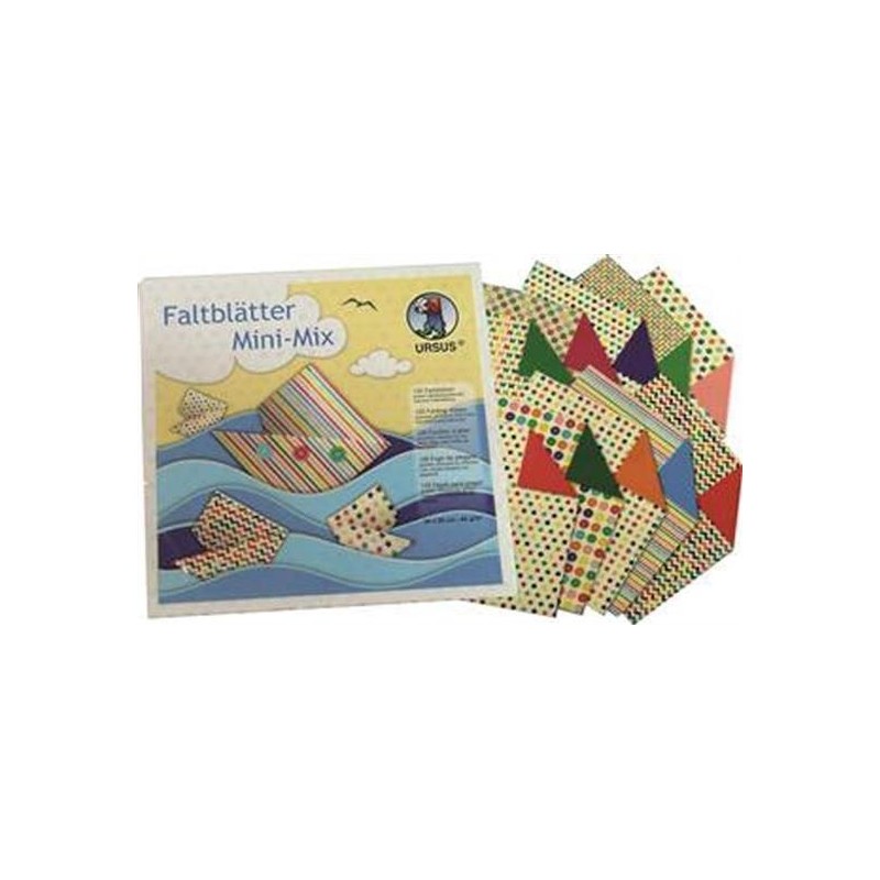 CARTA ORIGAMI FANTASIE 80 g - 15x15 - 120 FG