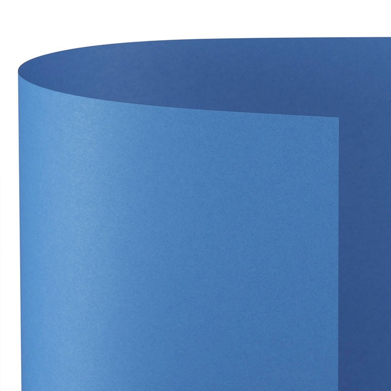 CARTONCINO BRISTOL 50x70 AZZURRO - Conf 25 Fg