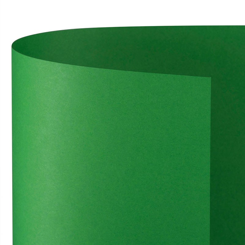 CARTONCINO BRISTOL 50x70 VERDE SCURO - Conf 25 Fg