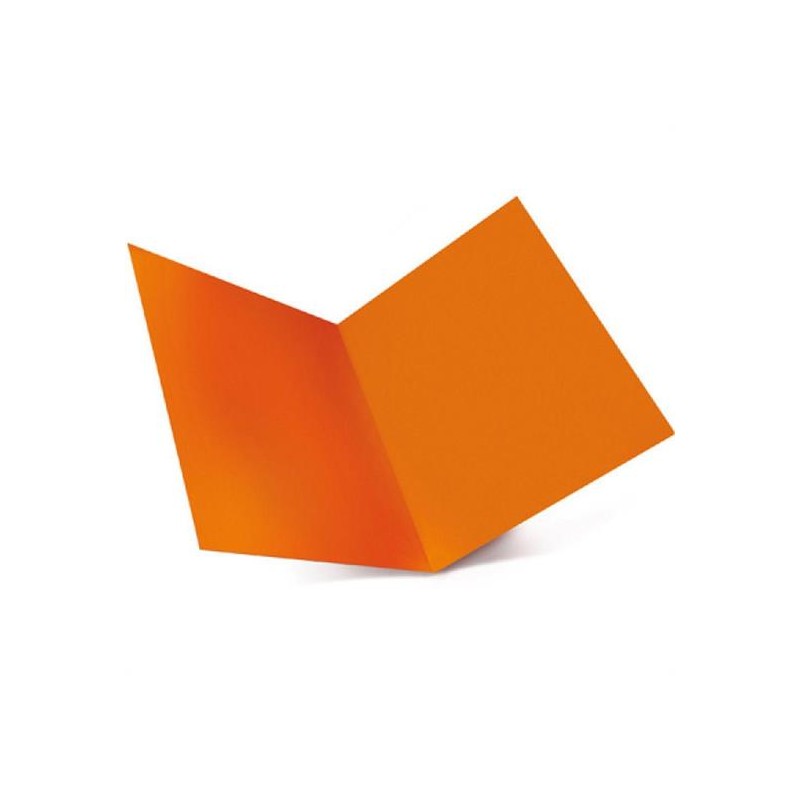 CARTELLINA LUCE SEMPLICE 25X34 GR. 200 PZ. 50 ARANCIO