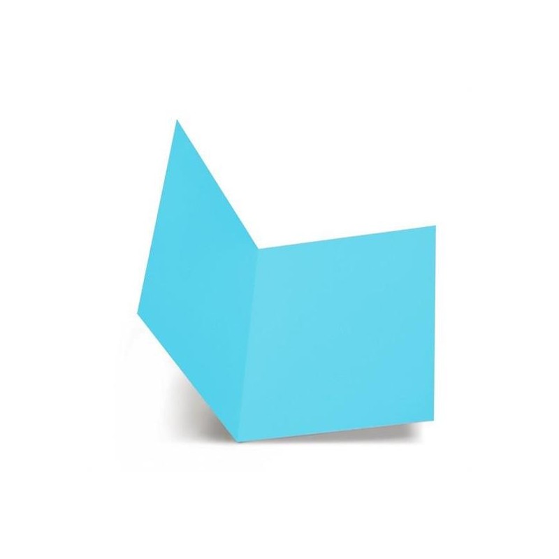 CARTELLINA LUCE SEMPLICE 25X34 GR. 200 PZ. 50 AZZURRO