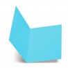 CARTELLINA LUCE SEMPLICE 25X34 GR. 200 PZ. 50 AZZURRO