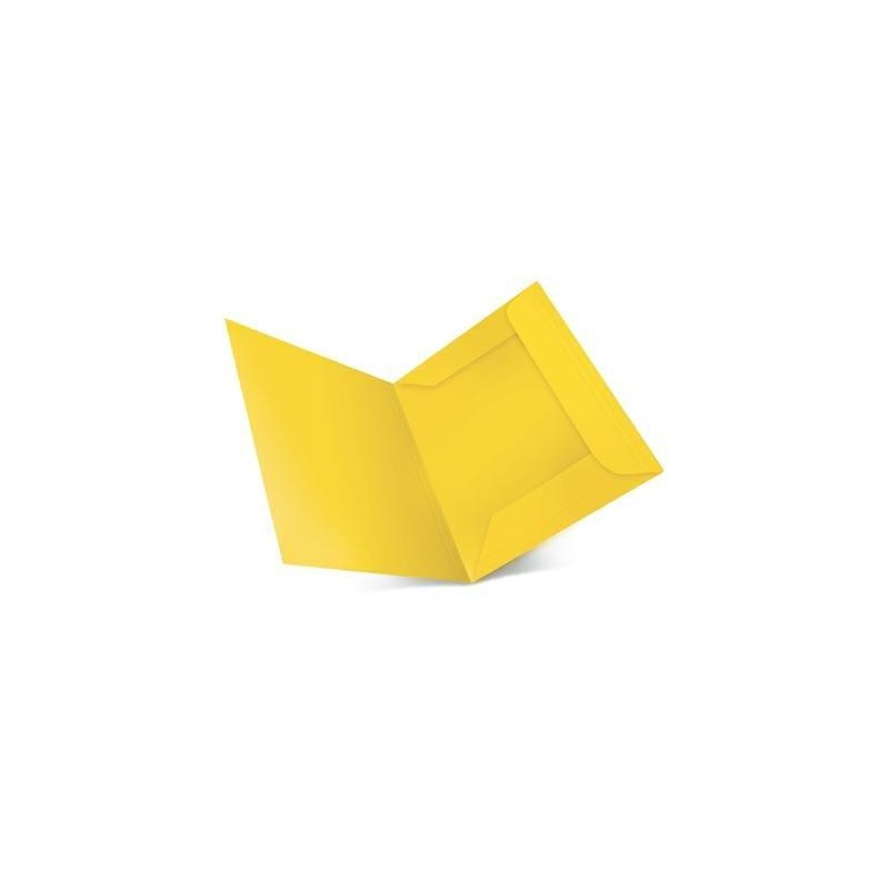 CARTELLINA LUCE 3 LEMBI 25X34 GR. 200 PZ. 30 GIALLO