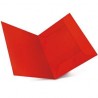 CARTELLINA LUCE 3 LEMBI 25X34 GR. 200 PZ. 30 ROSSO