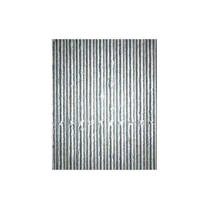 CART/ONDUL DRITTO 50X70 ARGENTO METALL.