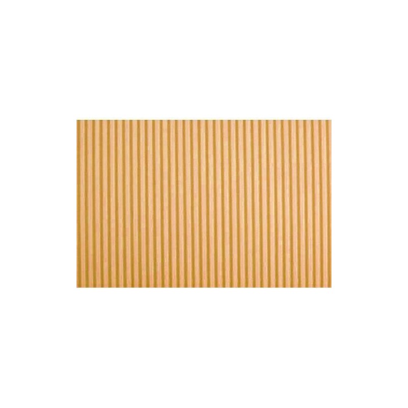 CARTONE ONDULATO DRITTO 50X70 ARANCIO