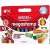 PENNARELLI TIMBRO MEGASTAMP 10 STAMPINI